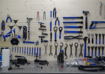 Park Tool Ausstattung